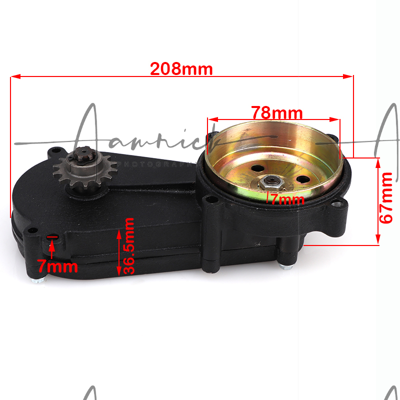 Cycling Gear Box - 47cc 49cc T8F/11T-20T Transmission Reduction Gearbox