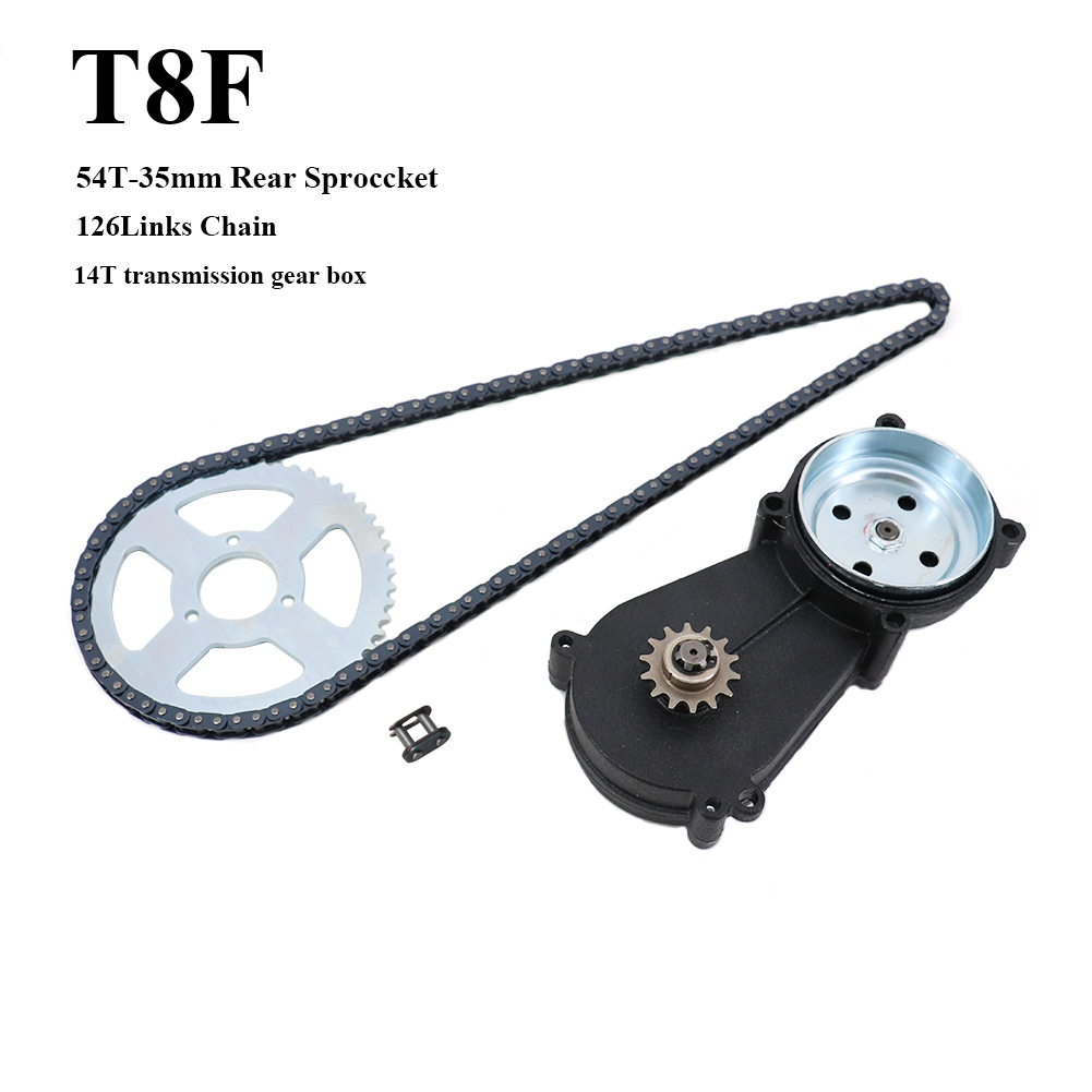 Cycling Gear Box - Motorcycle T8F 54T 35mm Rear Chain