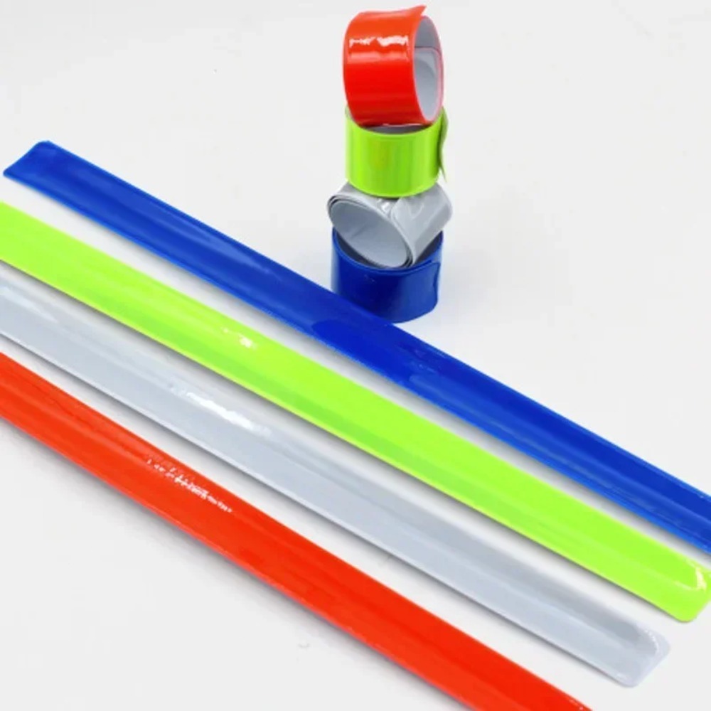 Cycling High Gear - 2PCS High-Visibility Reflective Leg Strap –