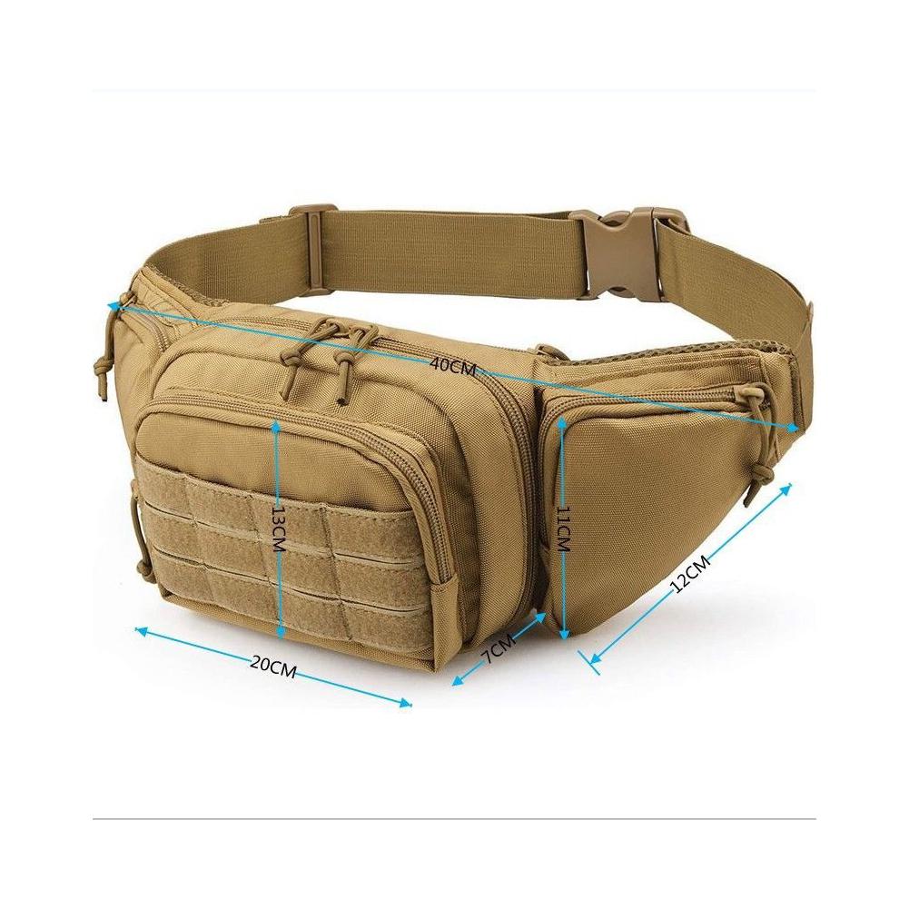 Cycling Gear Waterproof - Tactical Waist Pack Waterproof Hip Bag