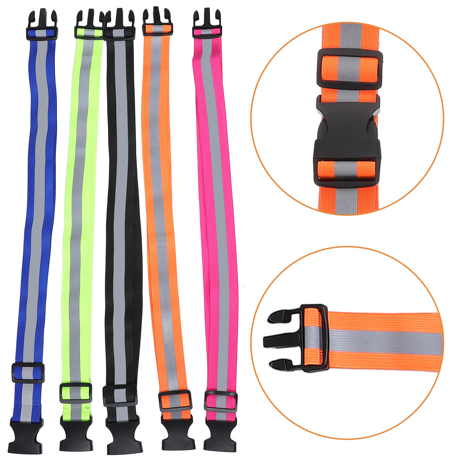 5Pcs Reflective Elastic Waistb - огляд і ціна Cycling High Gear