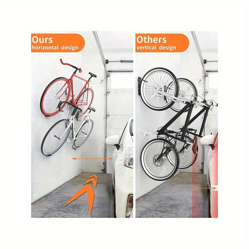 Iron Horizontal Bike Pedal Han - огляд і ціна Cycling Gear Wall Hanger