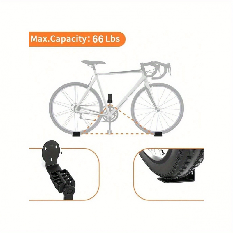 Iron Horizontal Bike Pedal Han - огляд і ціна Cycling Gear Wall Hanger