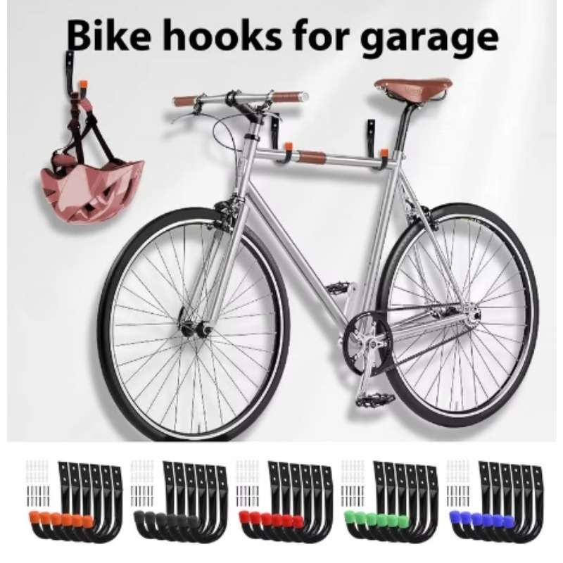 6PCS/Set Bike Wall Mount Hooks - огляд і ціна Cycling Gear Wall Hanger