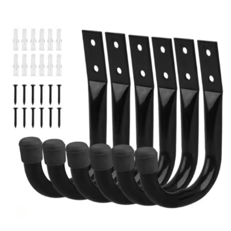 6PCS/Set Bike Wall Mount Hooks - огляд і ціна Cycling Gear Wall Hanger