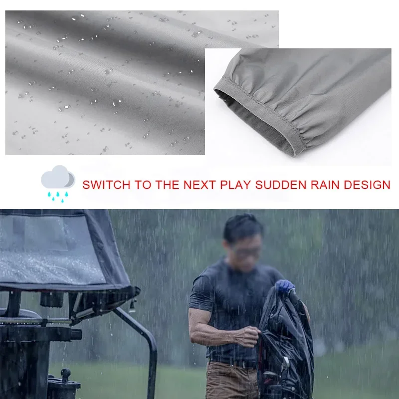 Golf Raincoat Lightweight Jack - огляд і ціна Cycling Gear Waterproof