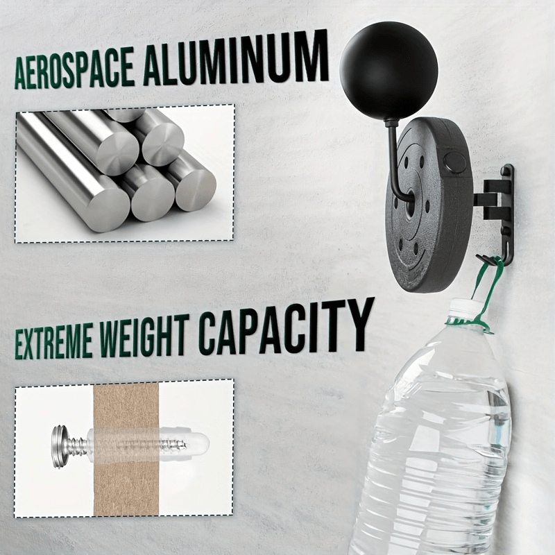 Premium Aluminum Alloy Stainle - огляд і ціна Cycling Gear Wall Hanger