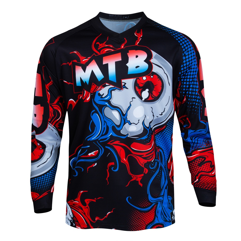 MTB Mountain Bike Long-Sleeve  - огляд і ціна Cycling Jersey