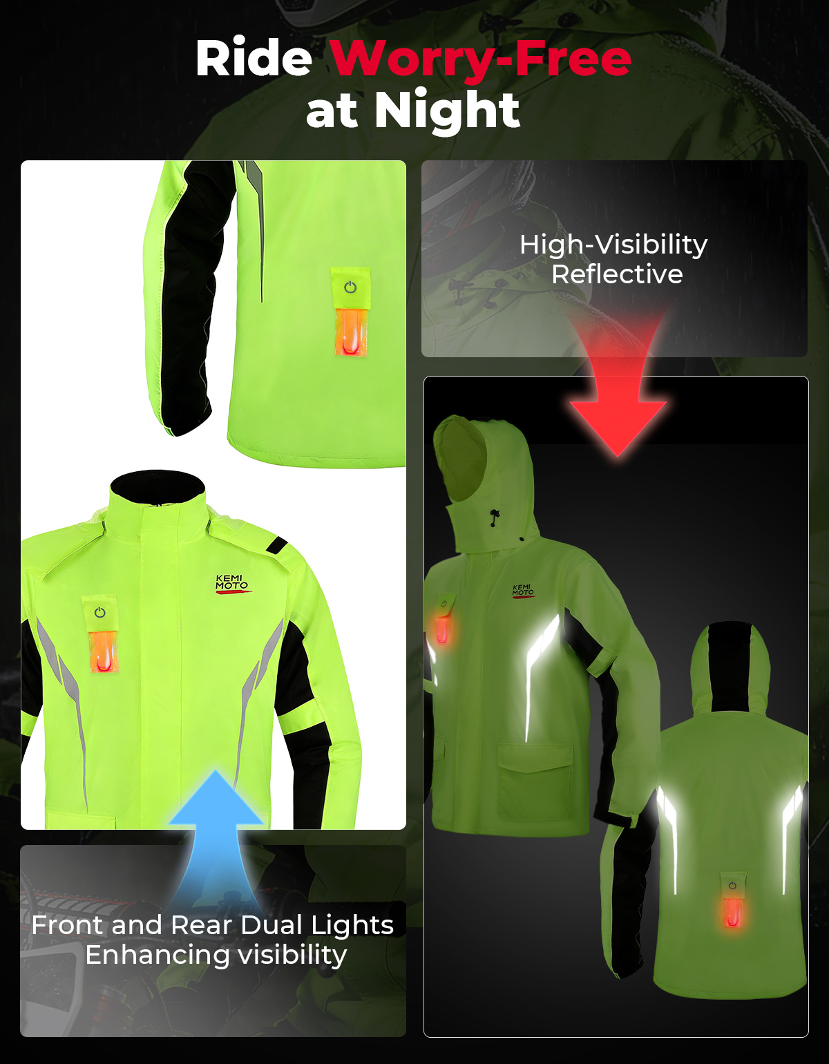 KEMIMOTO Unisex Waterproof Rai - огляд і ціна Cycling Gear Waterproof