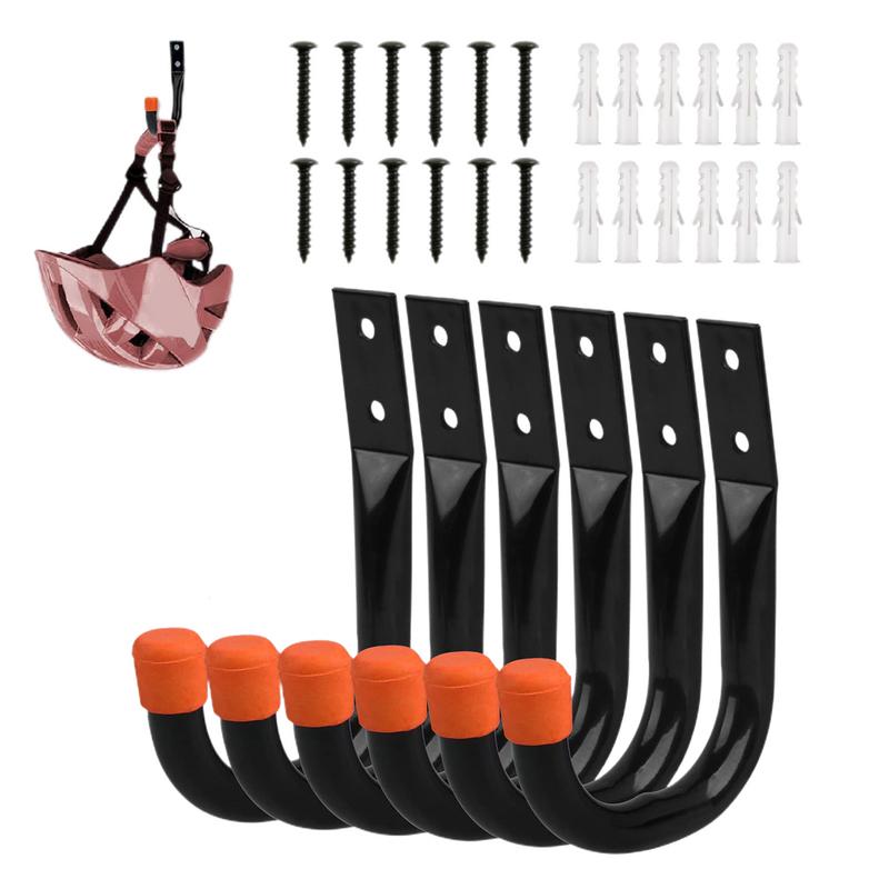 6PCS/Set Bike Wall Mount Hooks - огляд і ціна Cycling Gear Wall Hanger
