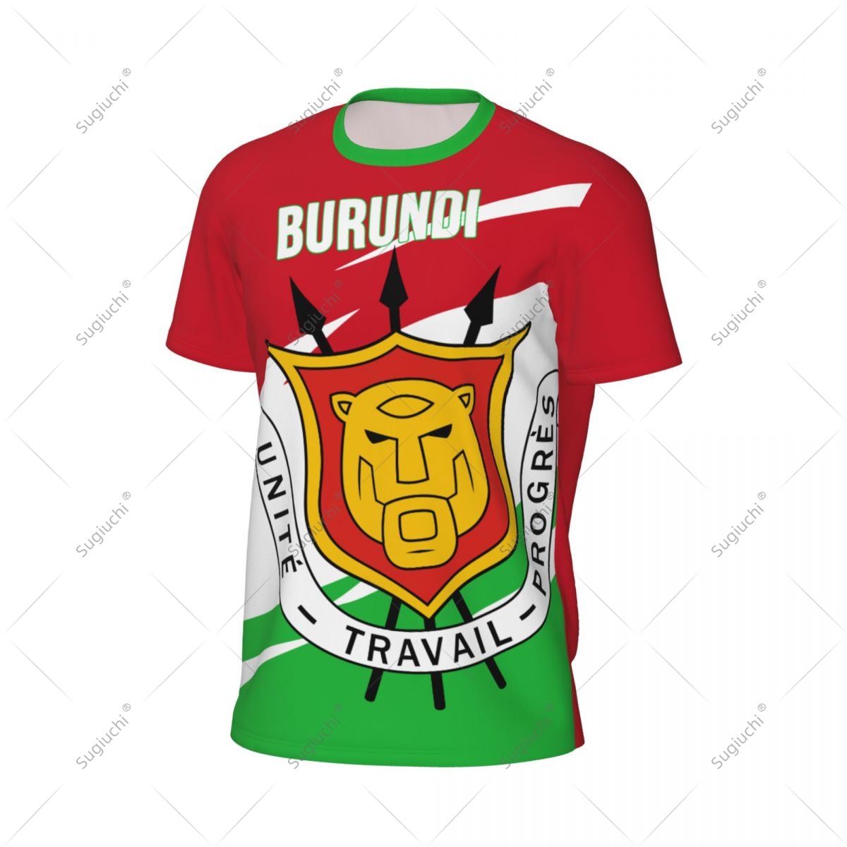 Burundi Flag Men Sports T-shir - огляд і ціна Cycling Jersey