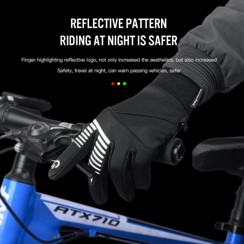 Winter Cycling Gloves for Men  - огляд і ціна Cycling Gear Waterproof
