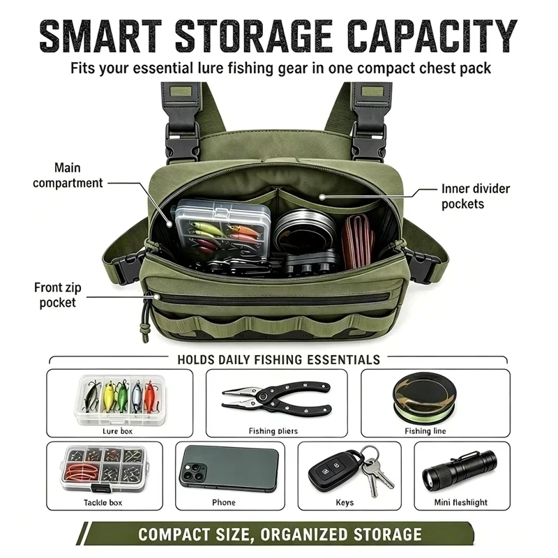 Fishing Box Pocket Bag Quick A - огляд і ціна Cycling Gear Box